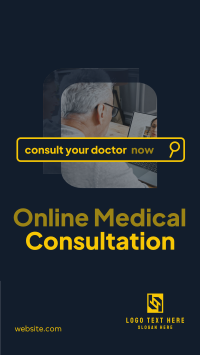 Online Doctor Consultation Facebook Story Design