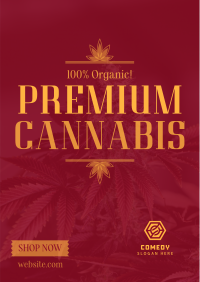 High Quality Cannabis Flyer Image Preview