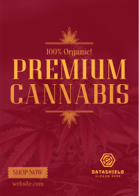 High Quality Cannabis Flyer Image Preview
