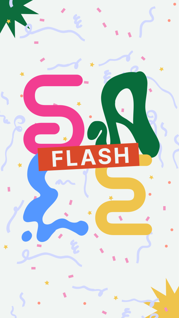 Flash Sale Alert Facebook Story Design Image Preview