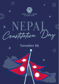 Nepal Constitution Day Poster Image Preview