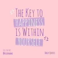 Key To Happiness Linkedin Post Image Preview