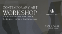 Art in the Contemporary World Facebook Event Cover Image Preview