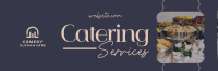 Delicious Catering Services Twitter Header Design