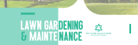 Neat Lawn Maintenance Twitter Header Image Preview