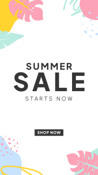 Flashy Summer Sale Instagram Story Design