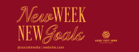 New Goals Monday Facebook cover Image Preview