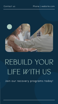 Modern Rehabilitation Service Instagram Story Design