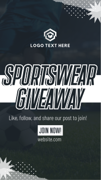 Sportswear Giveaway Instagram story Image Preview