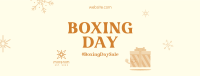 Boxing Day Gift Facebook cover Image Preview