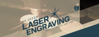 Laser Engraving Service Facebook Cover Design