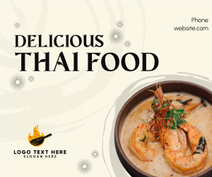Authentic Thai Food Facebook post Image Preview