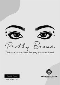 Pretty Brows Flyer Image Preview