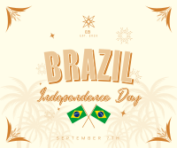 Festive Brazil Independence Facebook Post Image Preview