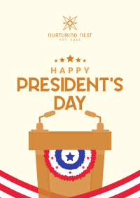 Presidents Day Event Poster Image Preview