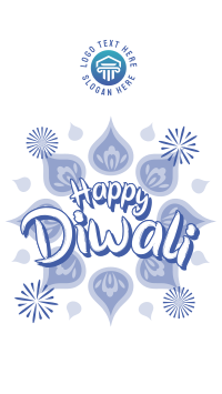 Diwali Festival Greeting Instagram Reel Design