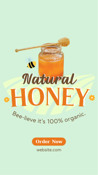 Bee-lieve Honey Instagram Story Design