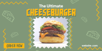 Classic Cheeseburger Twitter post Image Preview