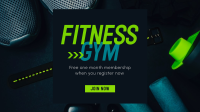 Join Fitness Now Facebook Event Cover Design