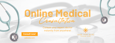 Expert Online Doctor Facebook cover Image Preview