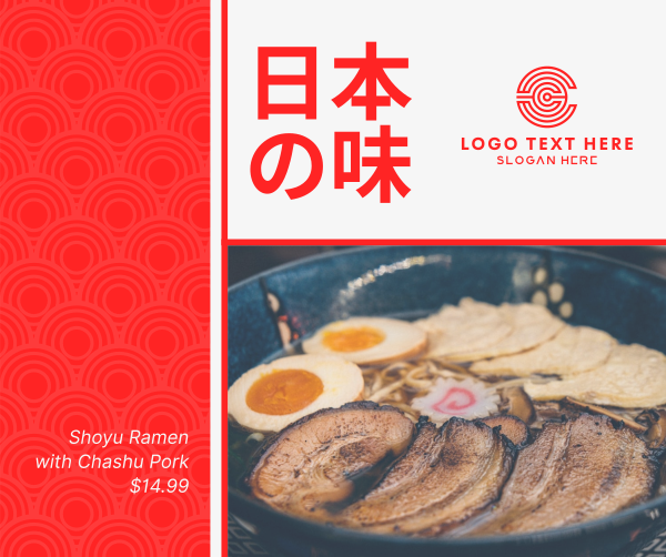 Japanese Taste Facebook Post Design