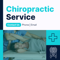 Modern Chiropractic Treatment Linkedin Post Image Preview