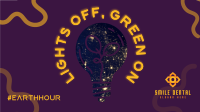 Lights Off Green On Facebook event cover Image Preview