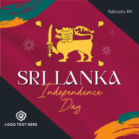 Sri Lanka Independence Instagram Post Image Preview