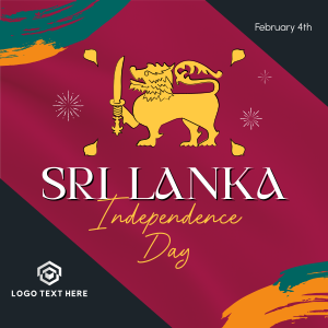 Sri Lanka Independence Instagram post Image Preview