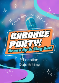 Karaoke Party Star Poster Image Preview