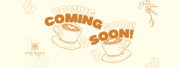 Cafe Coming Soon Facebook cover Image Preview