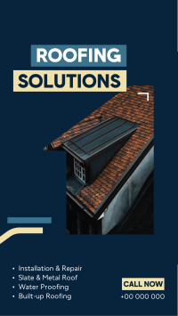 Roofing Solutions Facebook Story Image Preview