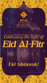 Eid Al Fitr Lantern Instagram Story Design