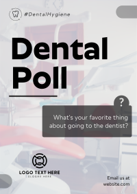 Dental Poll Hygiene Poster Design