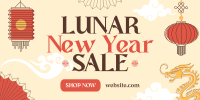 Lunar New Year Sale Twitter post Image Preview