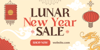 Lunar New Year Sale Twitter Post Image Preview