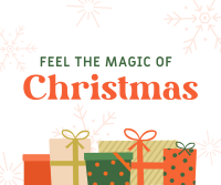 The Magic Of Holiday Facebook Post Design