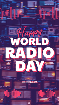 Celebrate World Radio Day TikTok Video Image Preview