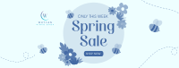 Spring Bee Sale Facebook Cover Design