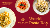 Into Pasta Facebook Event Cover Design