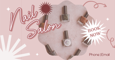 Trendy Nail Salon Facebook ad Image Preview