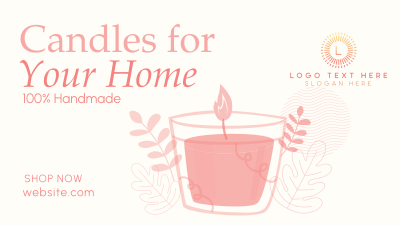 Home Candle Facebook event cover Image Preview