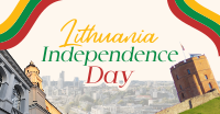 Rustic Lithuanian Independence Day Facebook ad Image Preview