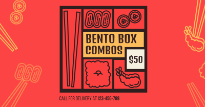 Bento Box Combo Facebook ad Image Preview