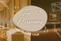 Museum Vlog Pinterest board cover Image Preview