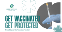 Get Hepatitis Vaccine Facebook ad Image Preview