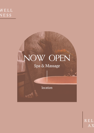 Spa & Massage Poster Image Preview