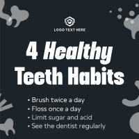 Dental Health Tips for Kids Instagram post Image Preview