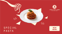 New Pasta Menu  Facebook event cover Image Preview