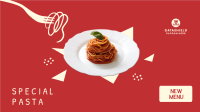 New Pasta Menu  Facebook Event Cover Image Preview